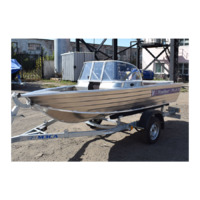 Алюминиевая лодка Wyatboat-390DCM